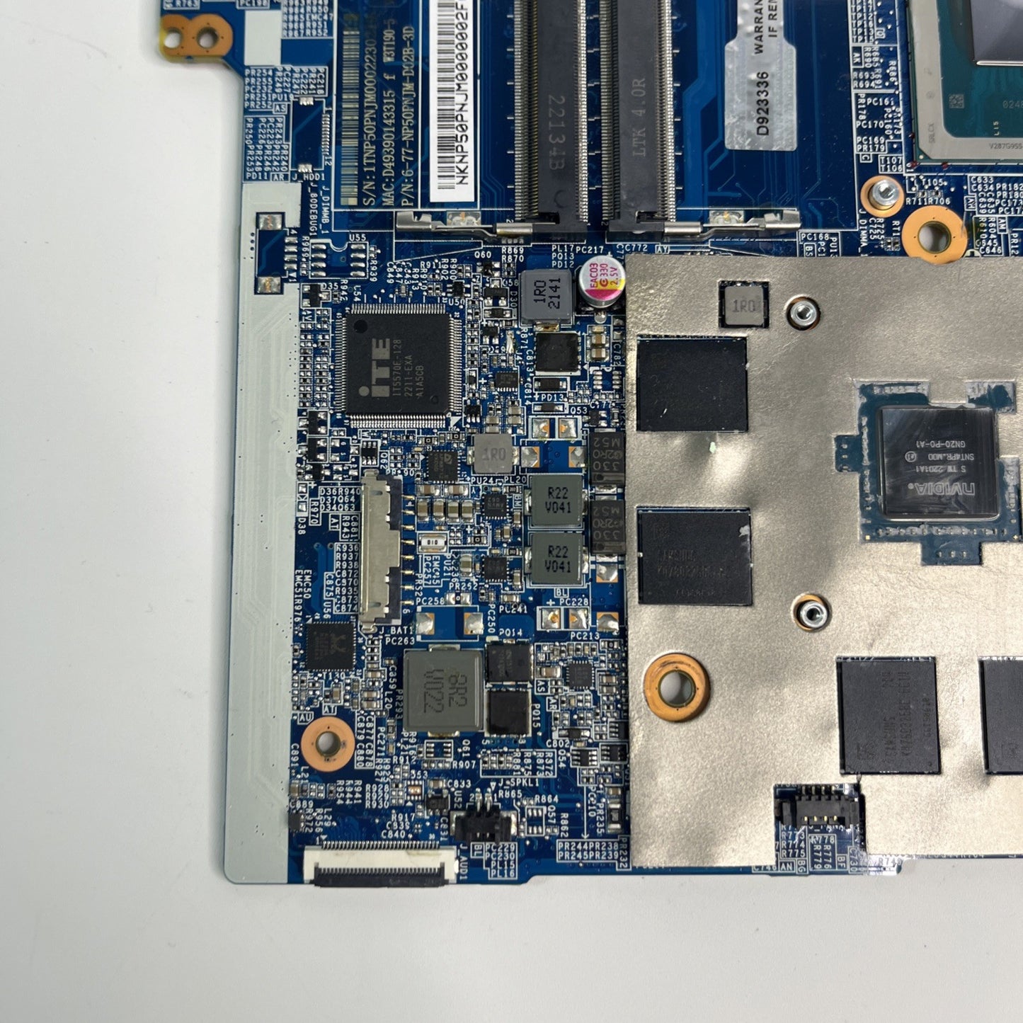 Medion Erazer Crawler E30-MD62445 Motherboard I5-12450H Rtx3050 .Graphic Issue