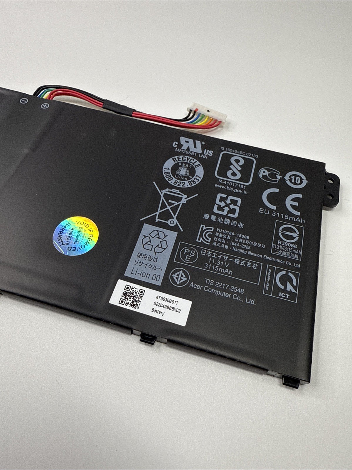 AC14B18J Battery For Laptop Acer  Chromebook N19Q5 Genuine Good Health