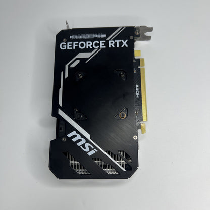 MSI GeForce RTX 4060 VENTUS 2X BLACK 16GB OC GDDR6 Graphics Card For Parts