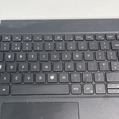 Genuine Black Dell Latitude 3520 Palmrest , Touchpad & Speakers. Bit Cracked