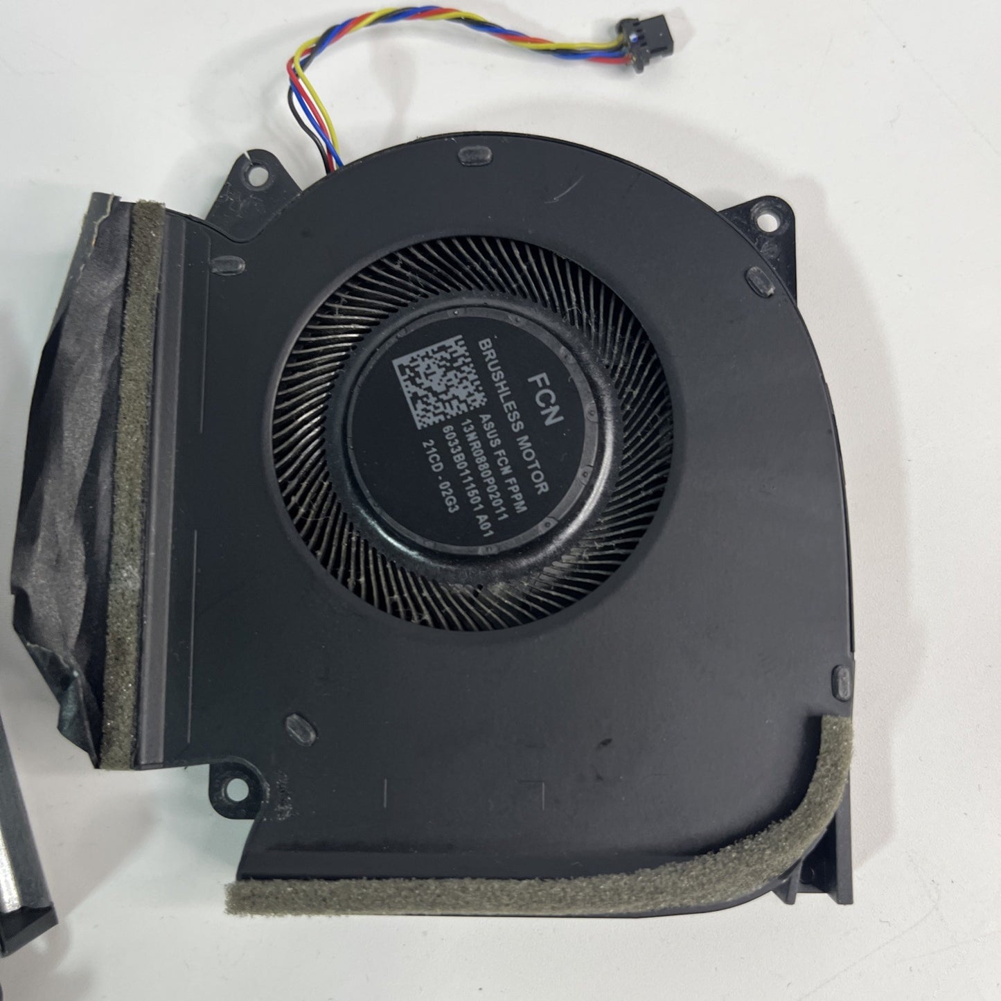 Genuine Black Asus ROG Strix G15 G513RW Cpu & GPU Cooling Fans 14NR0880p0
