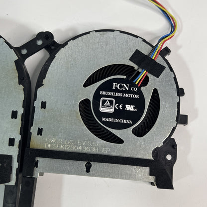 Genuine ASUS TUF Gaming FX506HM-HN014T Cpu & Gpu Cooling Fans 13NR00s0