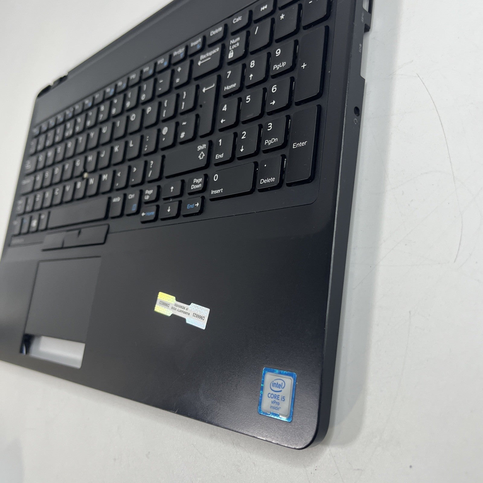 Genuine Black Dell Latitude E5570 Palmrest , Touchpad & Speakers. Missing Keys.