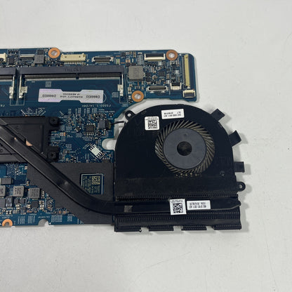 Genuine Dell Latitude 3500 Motherboard i5-8265U, CPU Cooling Fan& Heatsink.