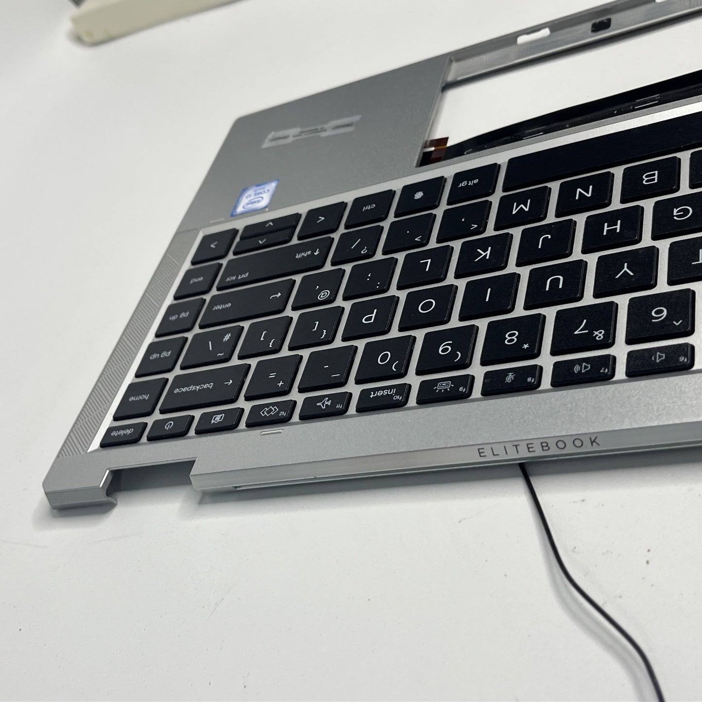 Genuine HP EliteBook x360 1040 G7 M16931-031 Backlit UK Keyboard Palmrest