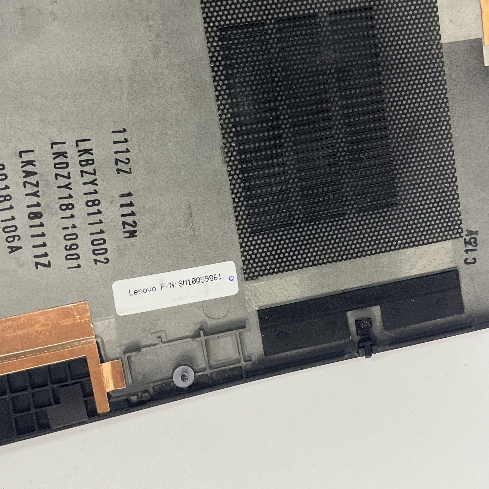 Genuine black ck Lenovo ThinkPad X1 Carbon 6th Gen Bottom Base Cover. #G B