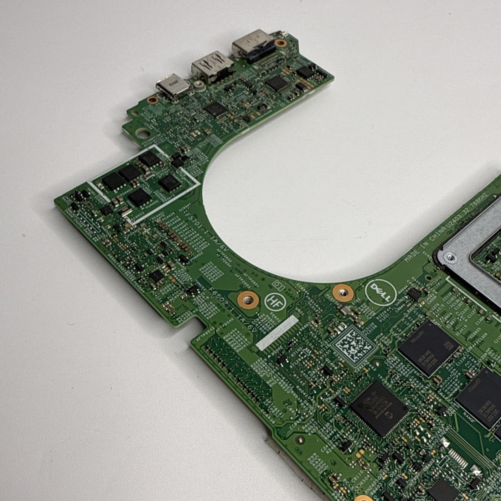 Dell Inspiron 7501 Motherboard i7-10750H 09H3PJ (FOR PARTS) Genuine