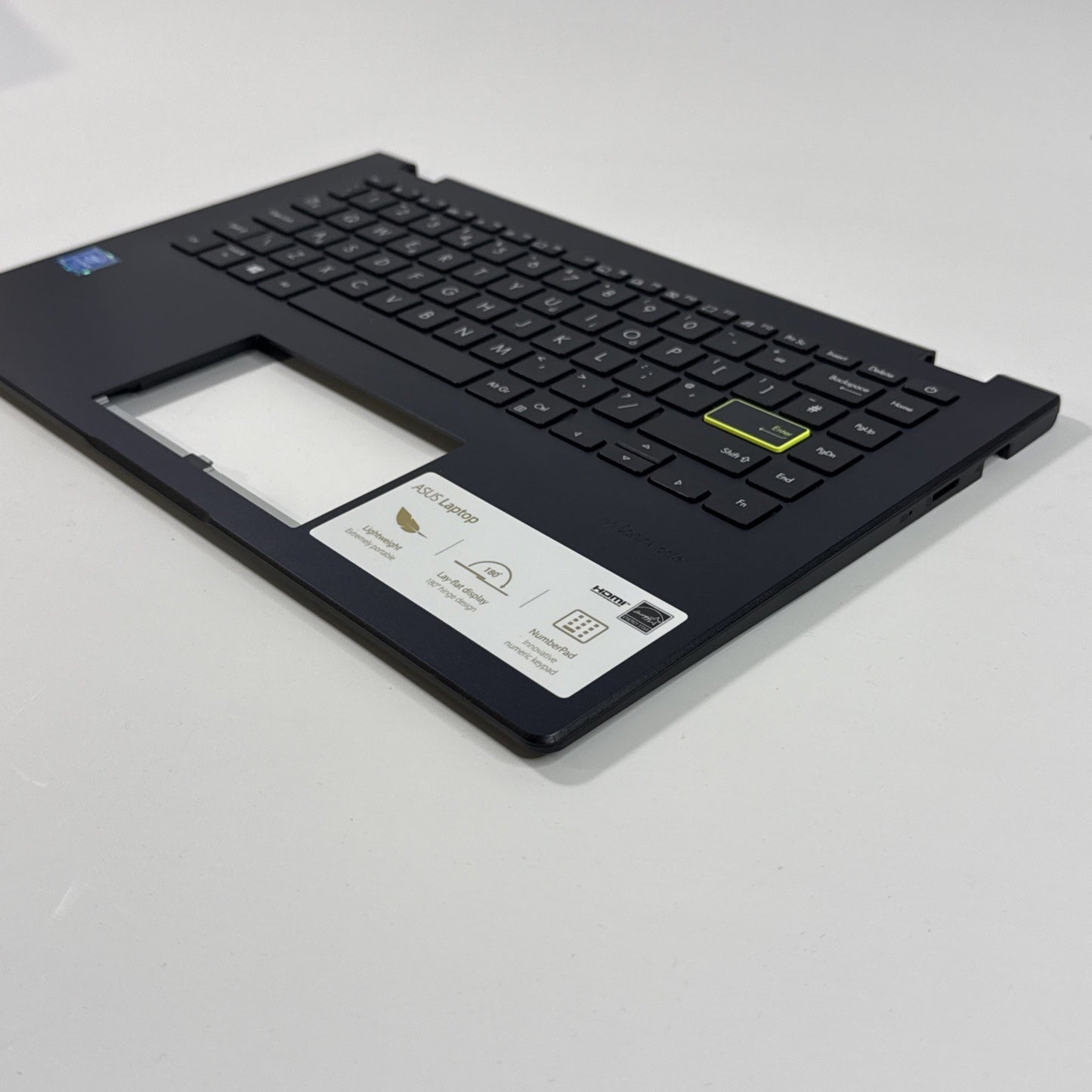 Genuine Asus Top Palmrest And  Keyboard E410M ,E410K Dark Blue 3BBKWTAJN00