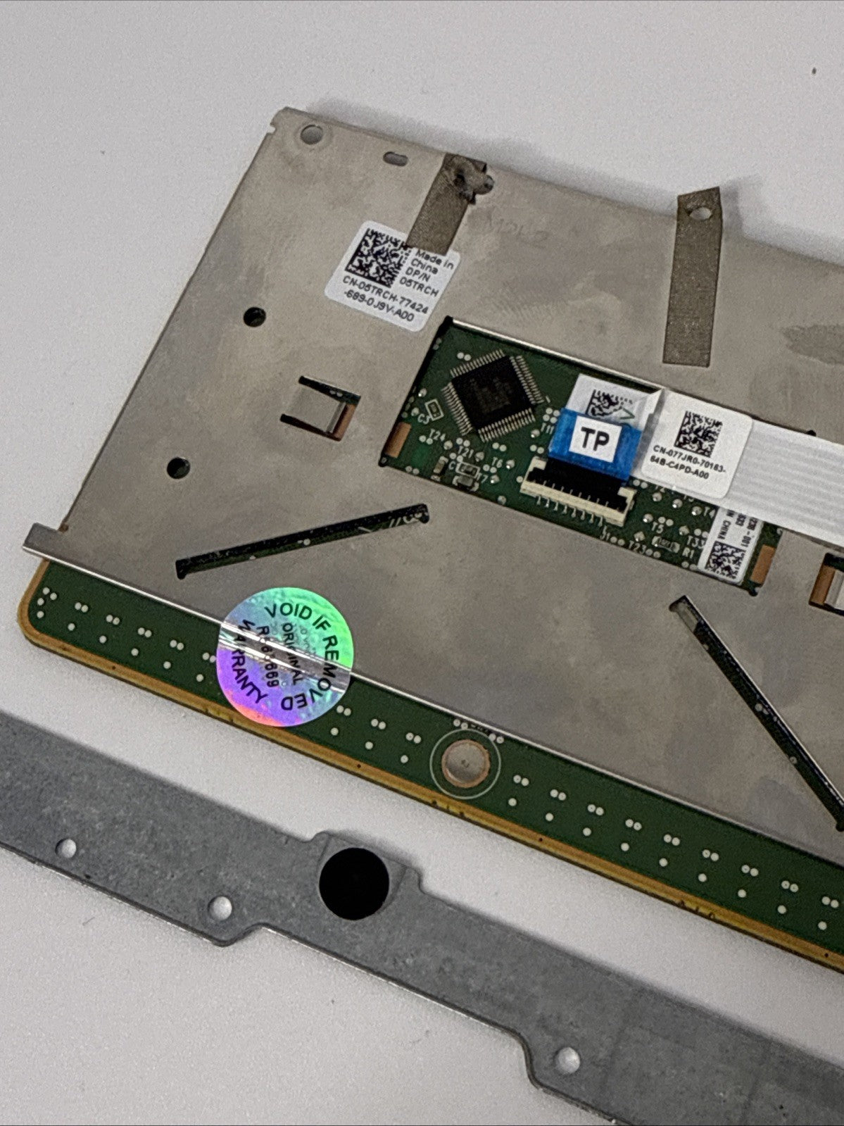 Genuine Dell Inspiron 5378 5379 Touchpad Grey 05TRCH + Screws & Bracket