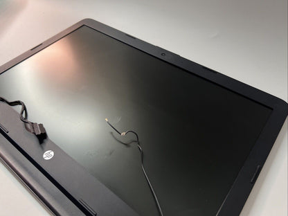 Genuine HP 14-bs057sa Complete Screen Assembly Rear Lid Cover Black