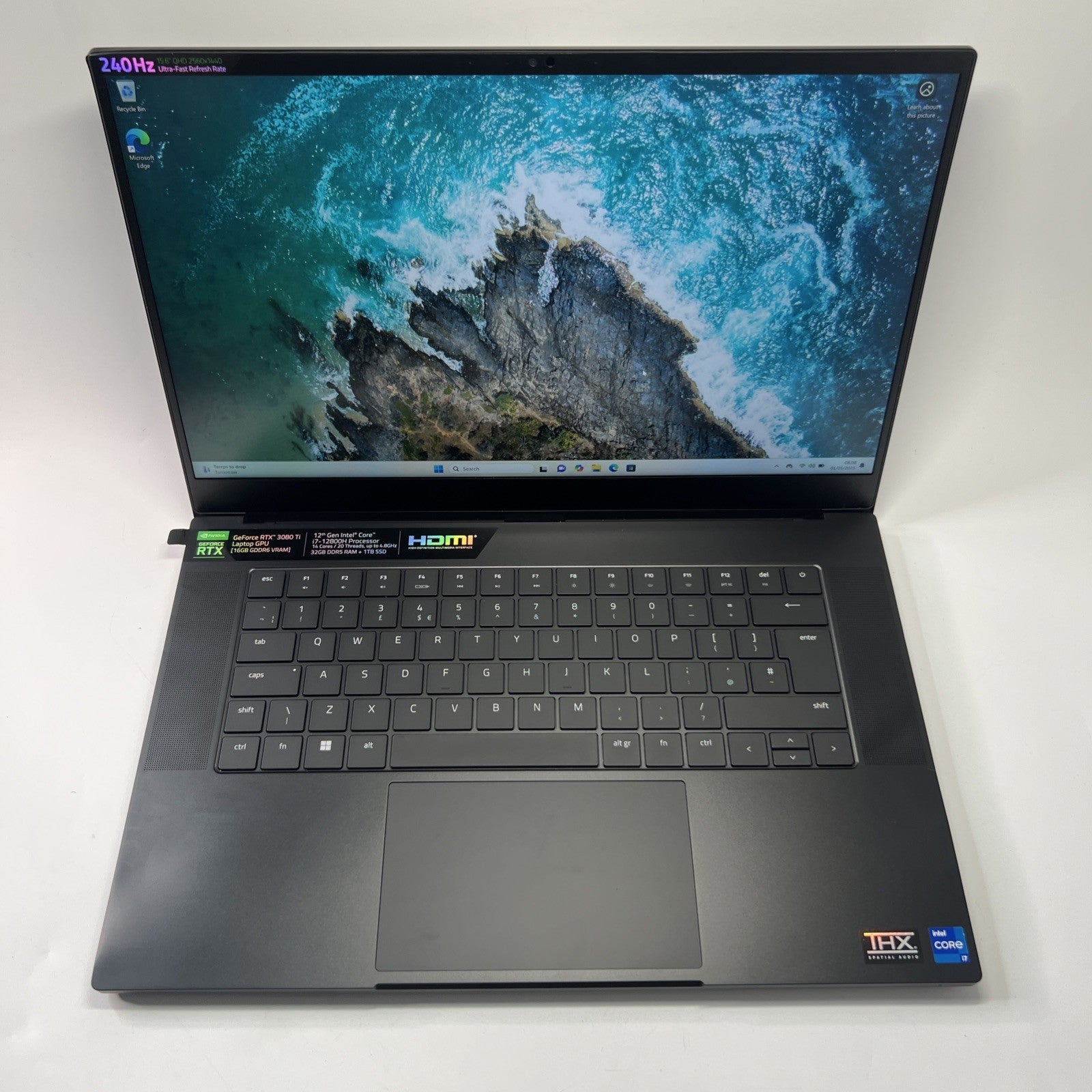 Razer Blade 15 Advanced RZ09-0421 Intel i7-12800H 32GB RAM 1TB SSD RTX 3080Ti