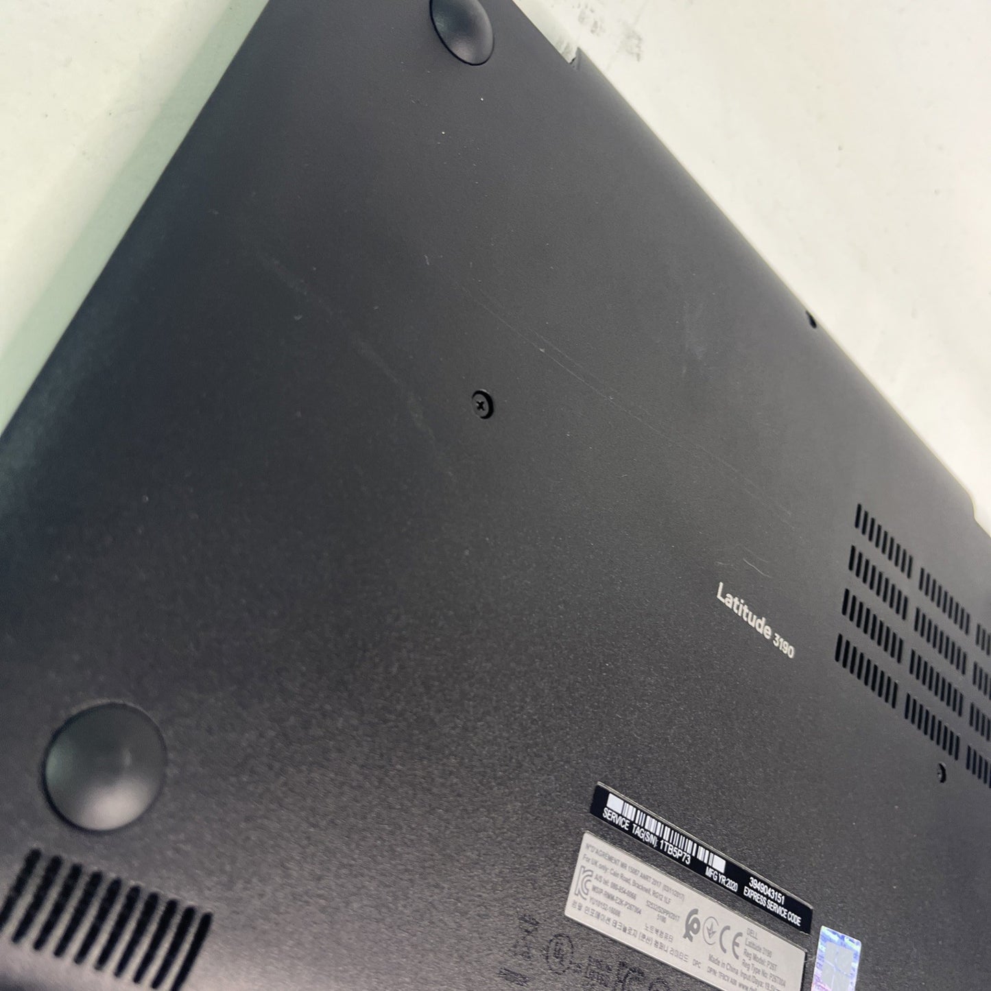 Genuine Black Dell Latitude 3190 Bottom Base Case Cover Cn-0RNMRJ. Grade B