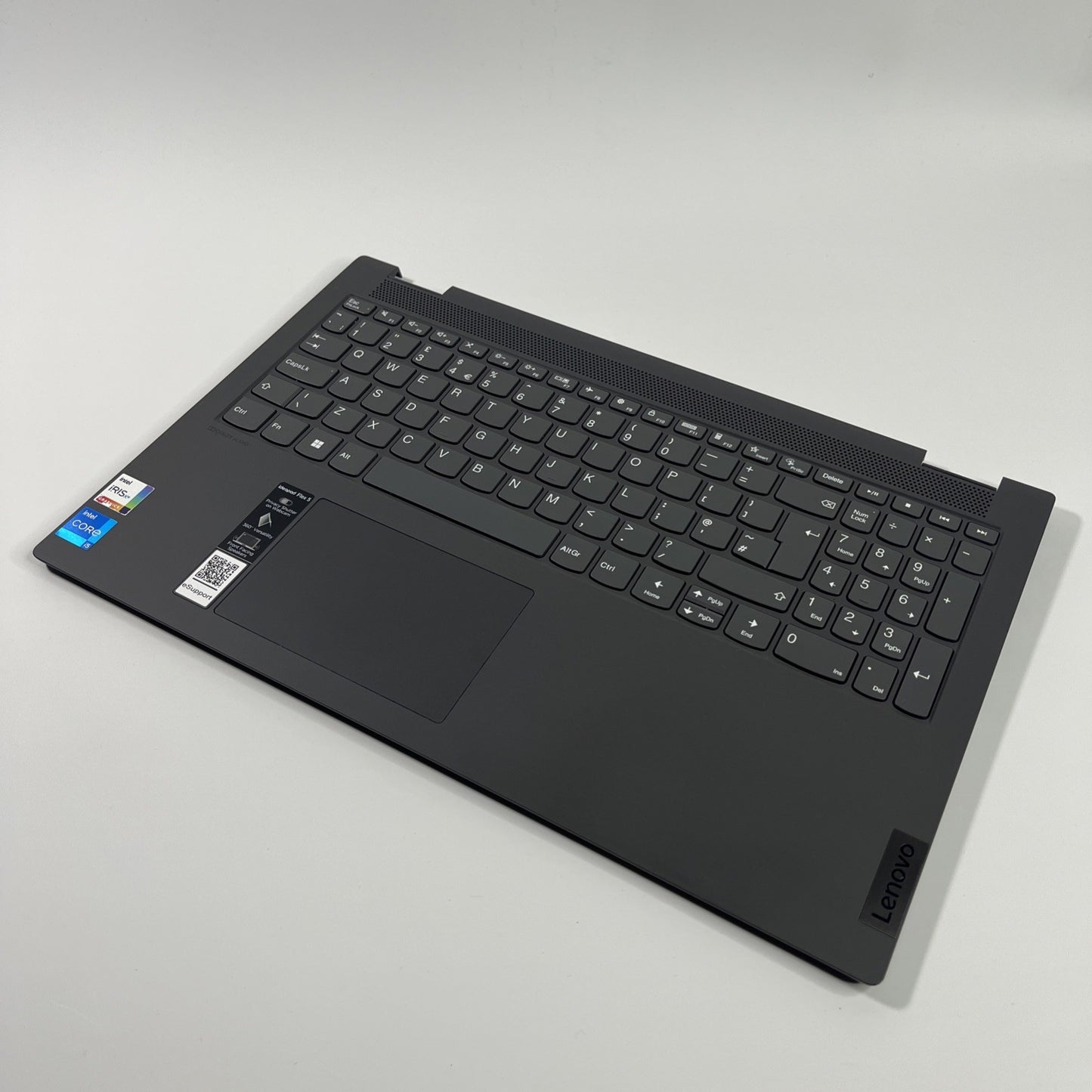 Genuine Grey Lenovo Ideapad Flex 5-15 15ITL05 Complete Palmrest Keyboard Cover