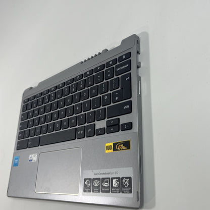 Acer Chromebook Spin CP312-1H Palmrest, Keyboard & Touchpad Silver.DA-47T-011