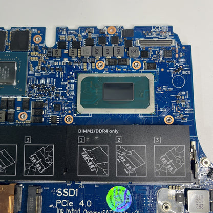 Genuine Dell Inspiron 15 7510 i7-11800H Mortherboard RTX 3050 Working 