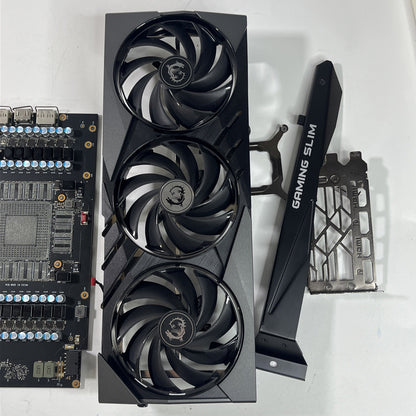 MSI GeForce RTX 4090 24 GB Black  3X Gaming X Slim GDDr6X taken Parts .
