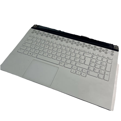 Genuine Dell Alienware M17 R3 Palmrest,keyboard,trackpad 02Y8GG. Missing Cable