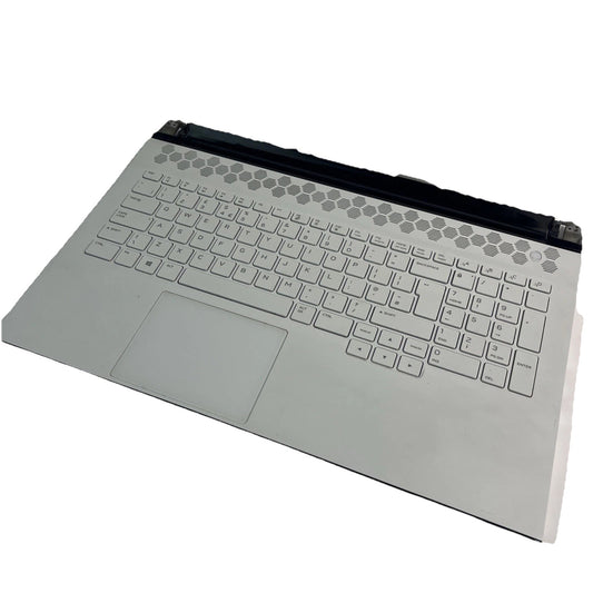 Genuine Dell Alienware M17 R3 Palmrest,keyboard,trackpad 02Y8GG. Missing Cable