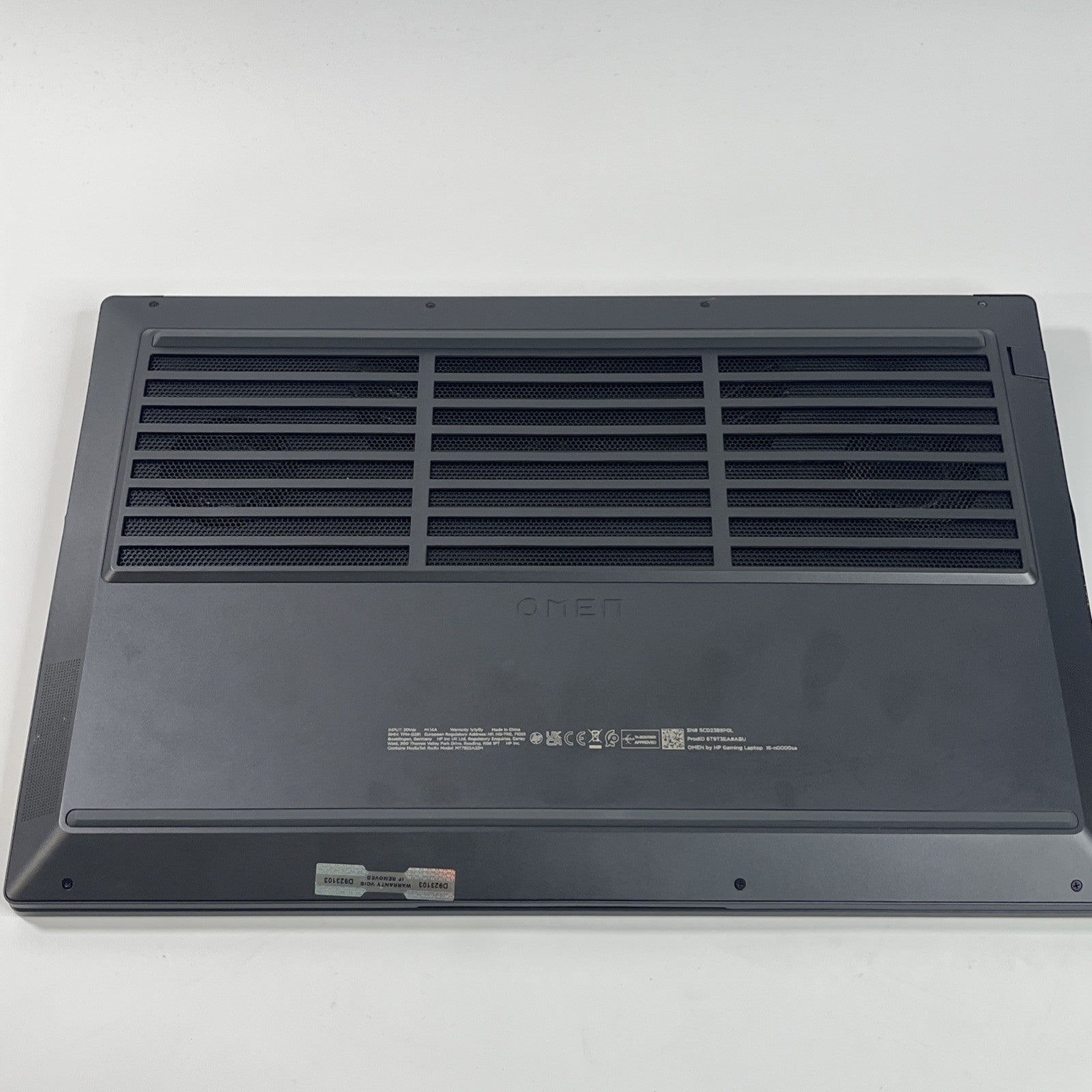 HP OMEN 16-n000sa Ryzen  7 6800H 16GB RAM 512GB SSD RTX 3070TI . #G C