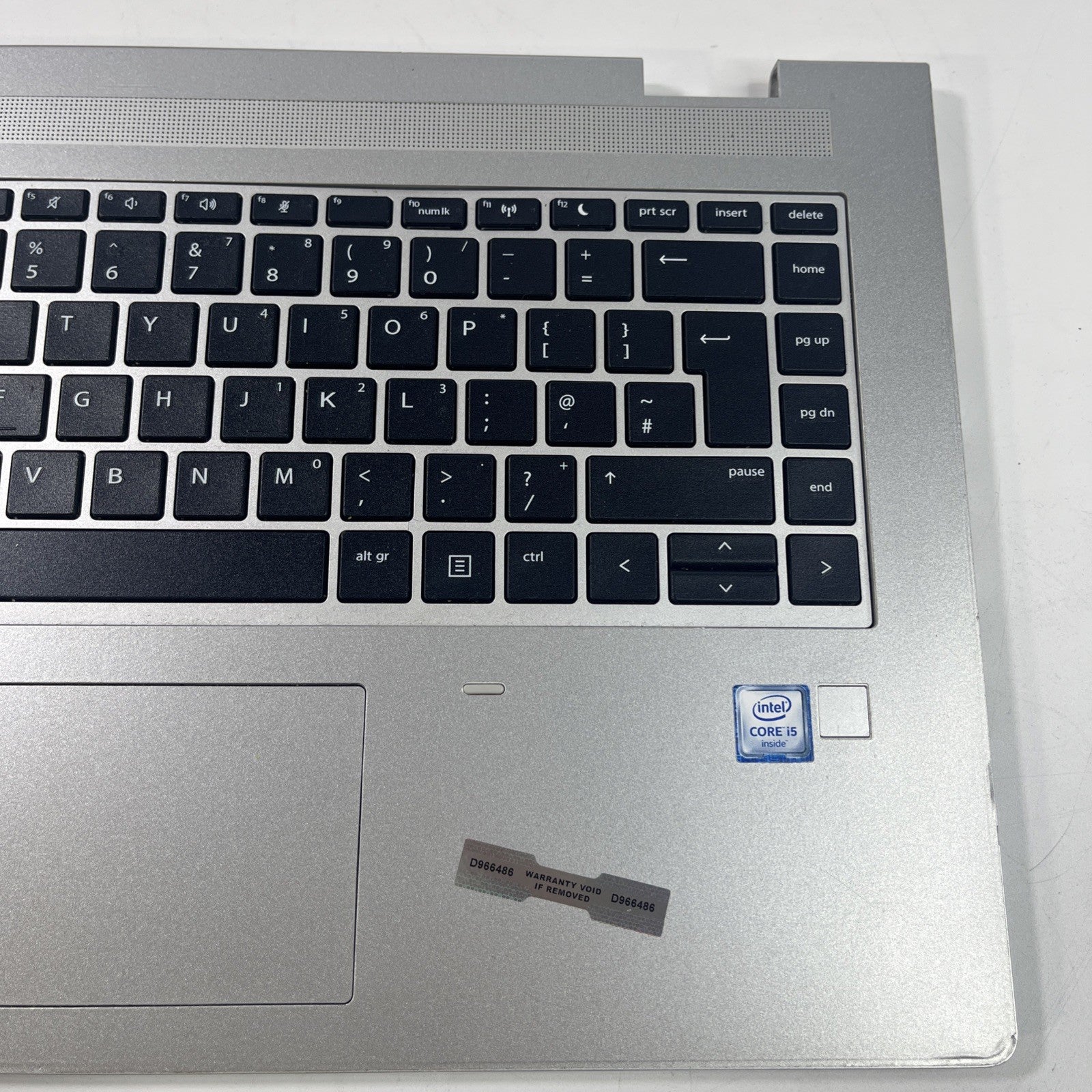 Genuine Silver Hp Probook 640 G5 Palmrest And Touchpad 4BSFN0. Bit Cracked