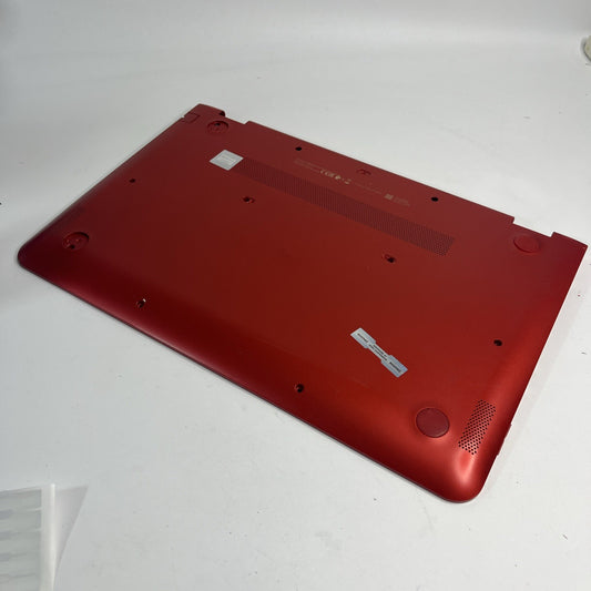 Genuine Red Hp Pavilion 15-BK060SA Bottom Base Cover Case, Speakers+ Usb Board.