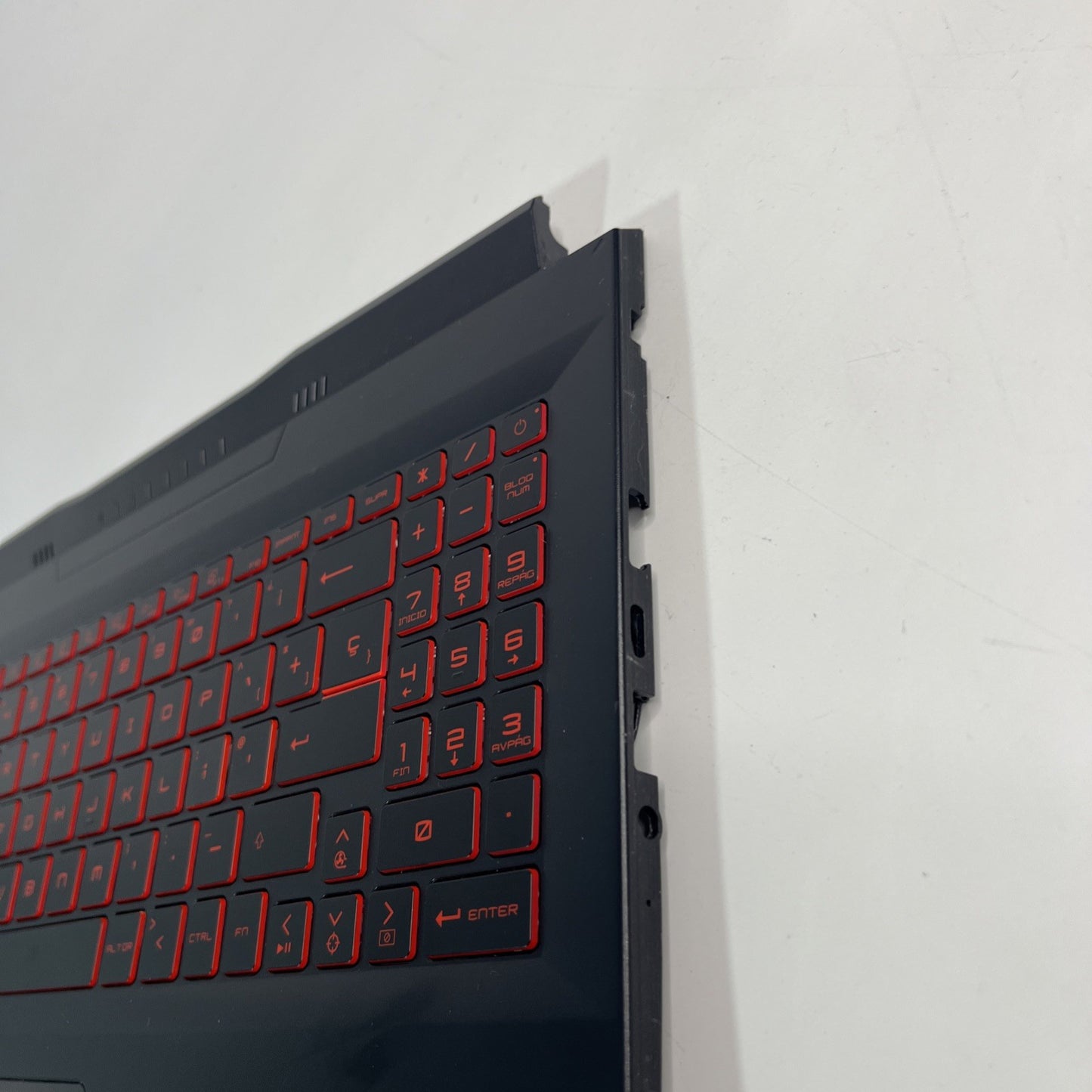Genuine Black MSI Katana GF66 12UE Palmrest,  Touchpad & Keyboard 307582C211M