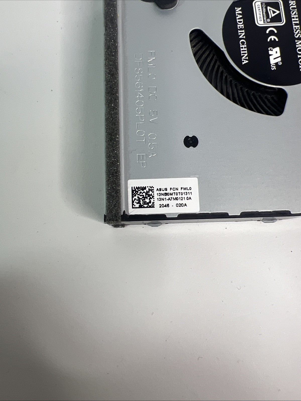 ASUS VivoBook M509DA Cooling Fan – Genuine OEM – Tested Working 13N1A7M0121QA