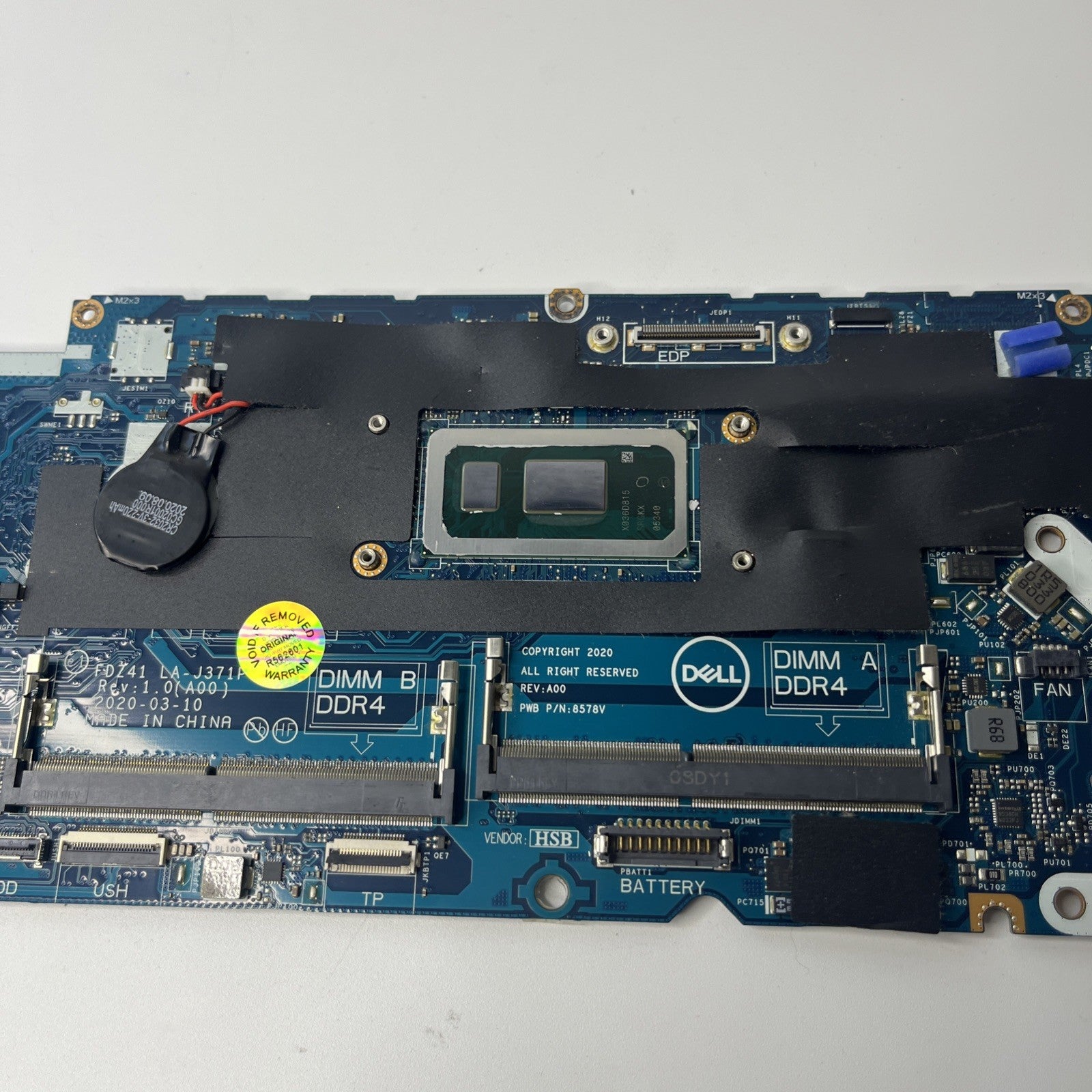 30CV1 Dell Latitude 5410 i5-10310U 1.7GHz DDR4 Motherboard