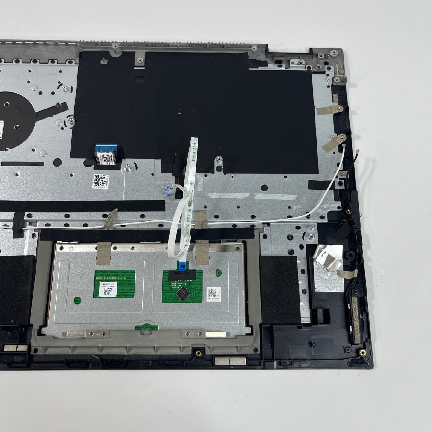 Asus Chromebook CX5500FE Palmrest Keyboard Top Case Touchpad BLACK.missing Key.