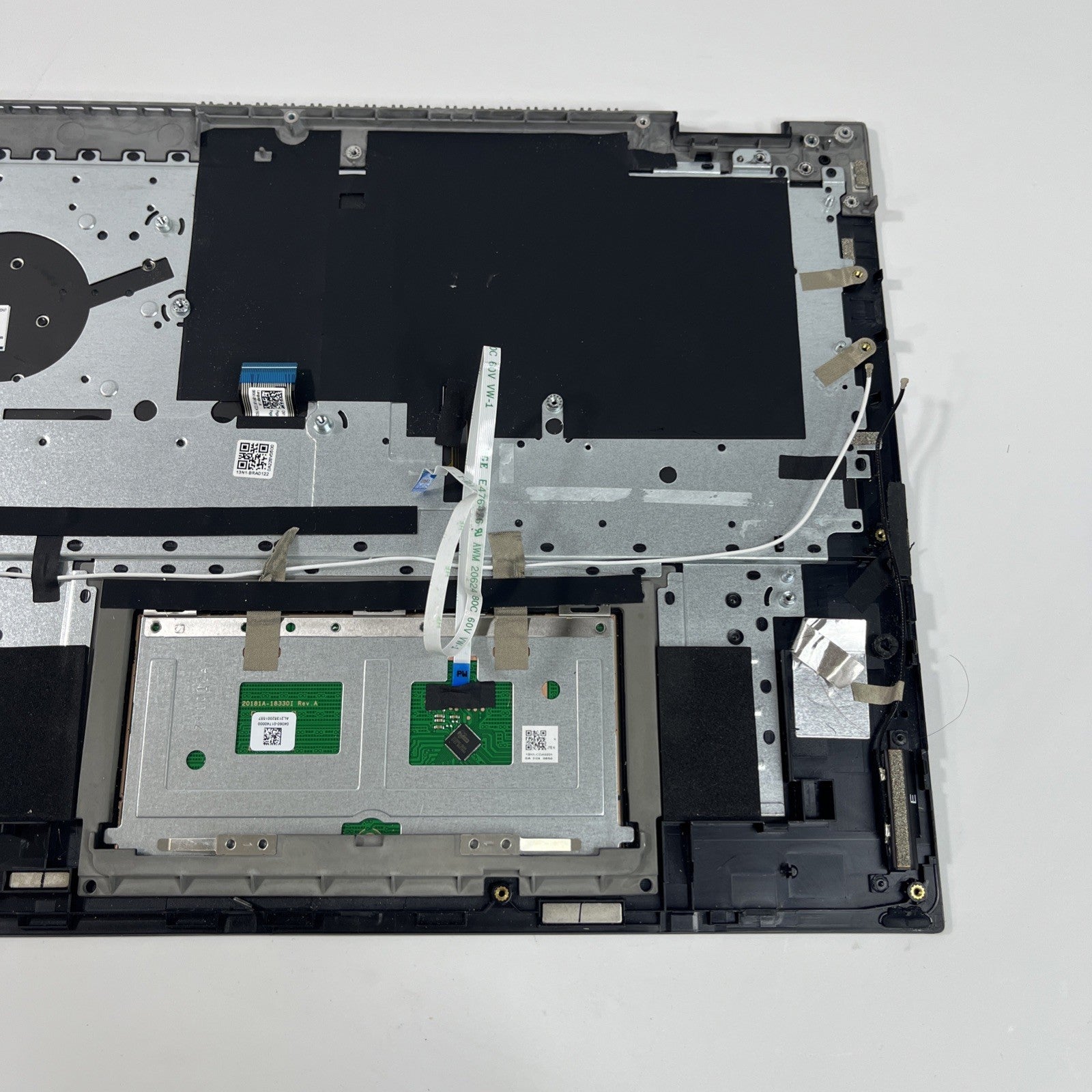 Asus Chromebook CX5500FE Palmrest Keyboard Top Case Touchpad BLACK.missing Key.