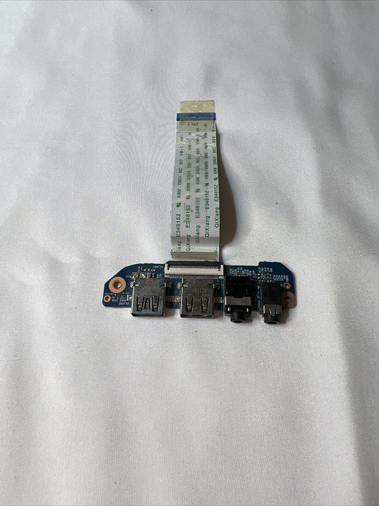 For Notebook Clevo NH55DC  card reader audio USB port board and cable 