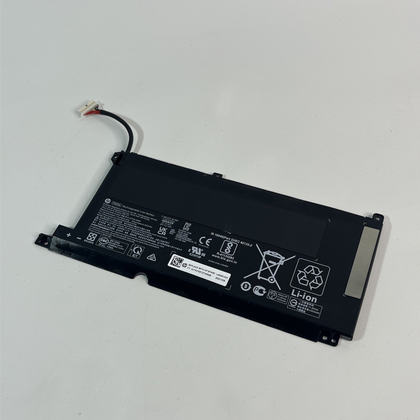 Genuine PG0XL  Hp Pavilion 15-Dk2029na  Battery, Battery Health Good