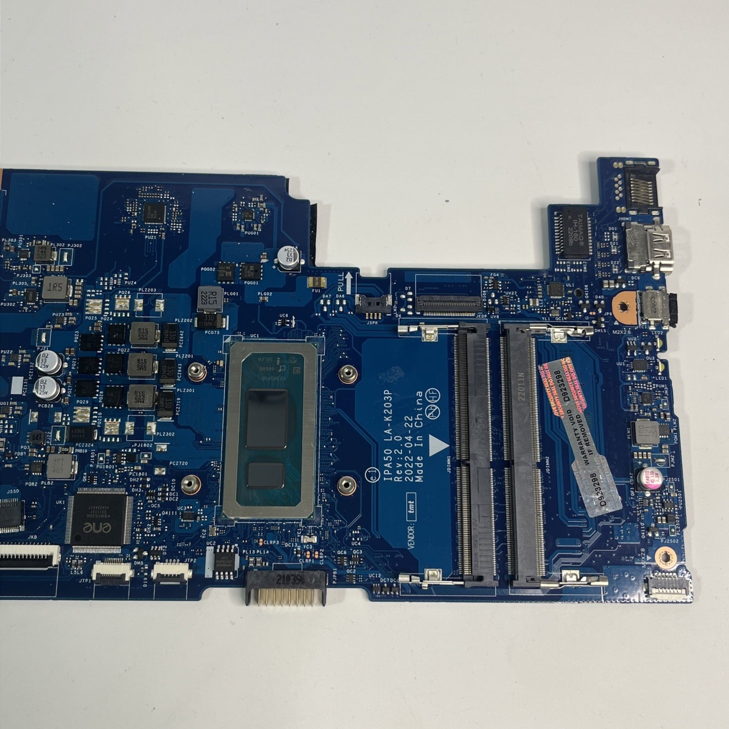 Genuine HP Notebook 250 G9 Intel Core i5-1235U Is Motherboard GPI52 LA-K203P