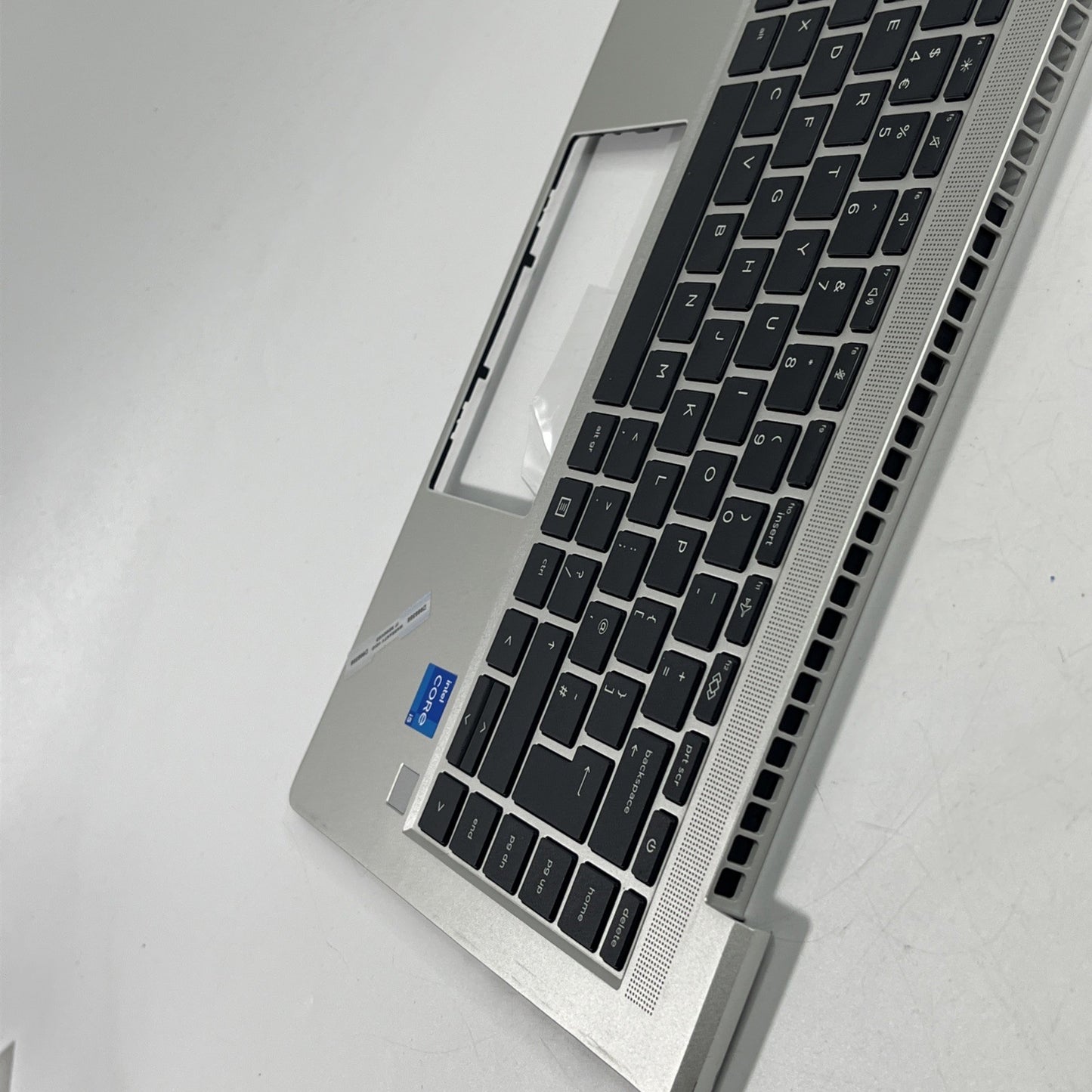 Genuine Silver HP ProBook 440  G8 UK  Keyboard PALMREST & Speakers.