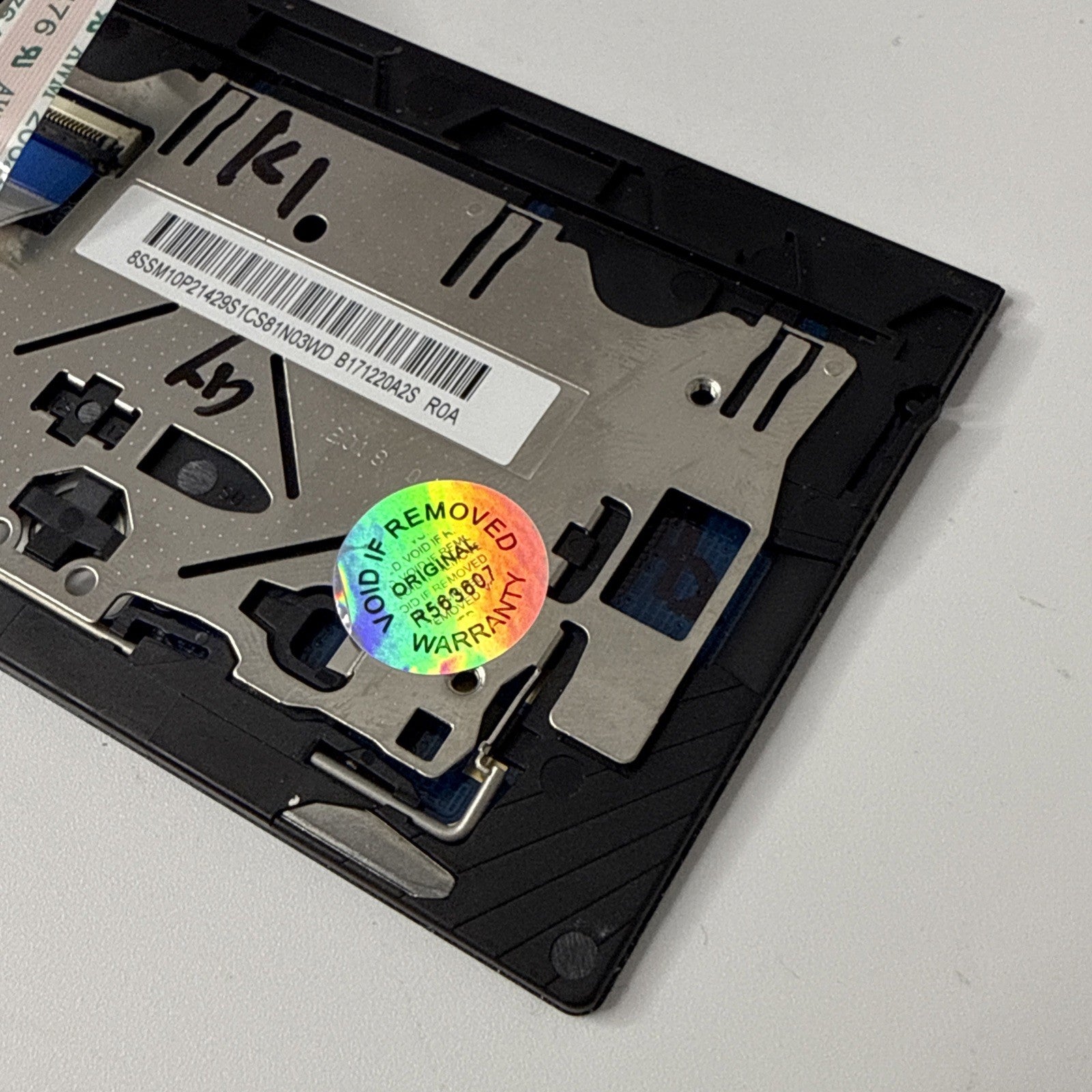 Genuine Lenovo ThinkPad T480S Touchpad Trackpad Board Black + Cable