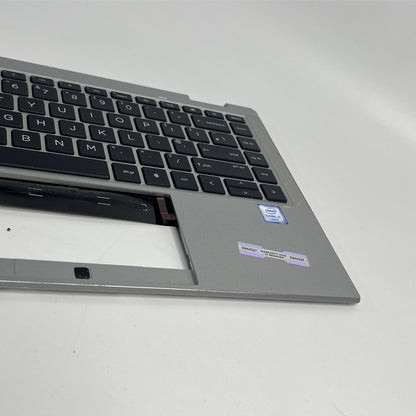 Genuine HP EliteBook x360 1040 G7 M16931-031 Backlit UK Keyboard Palmrest
