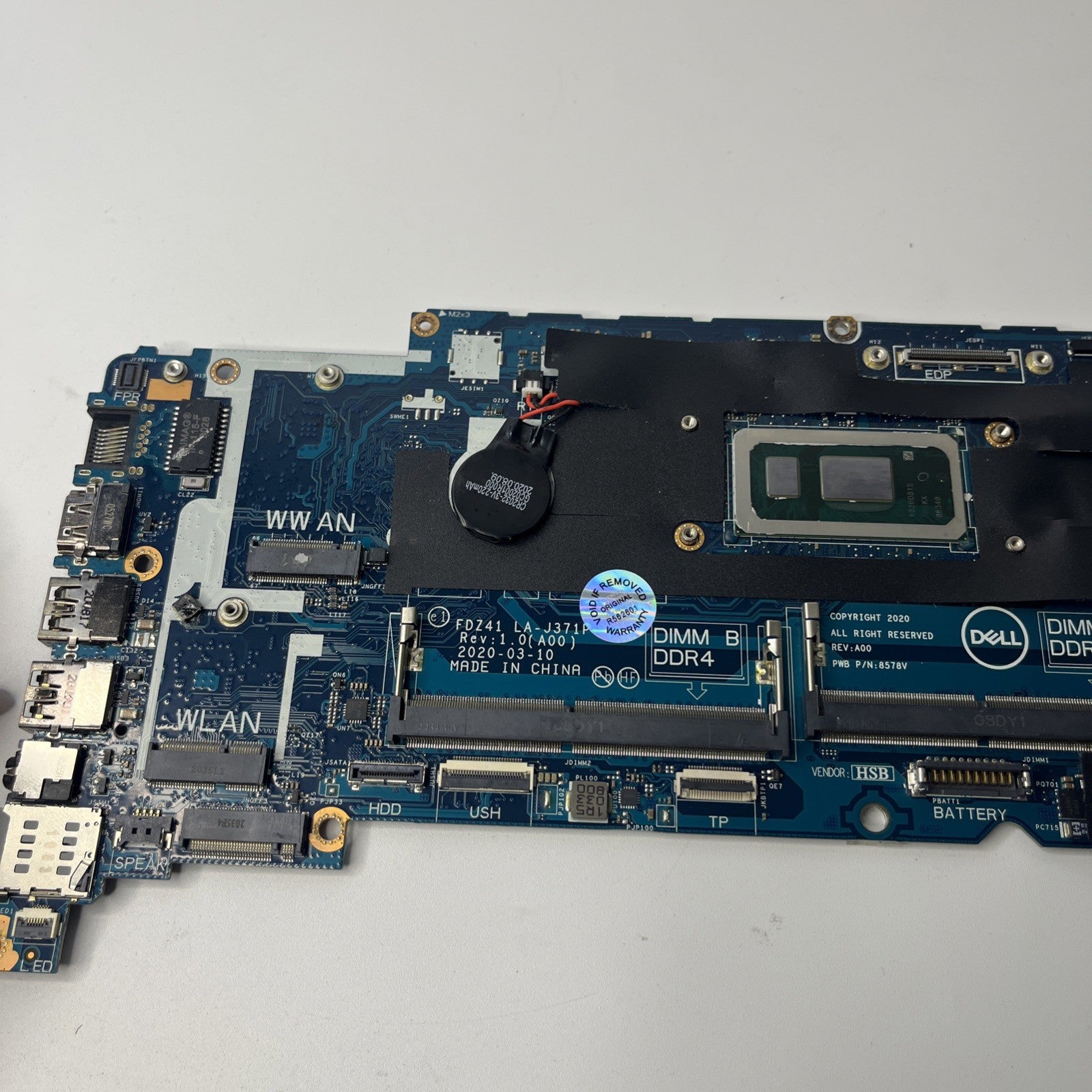 30CV1 Dell Latitude 5410 i5-10310U 1.7GHz DDR4 Motherboard