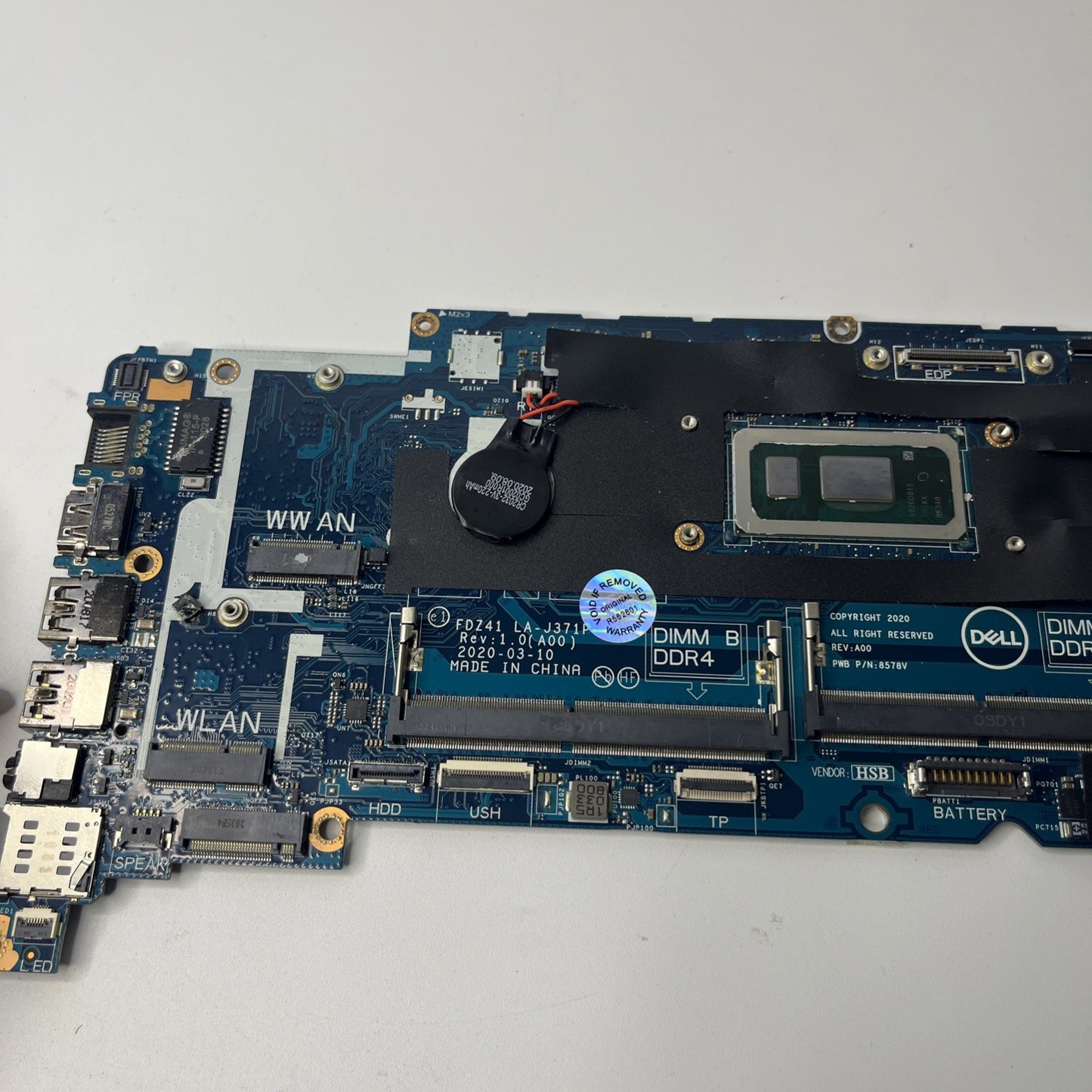 30CV1 Dell Latitude 5410 i5-10310U 1.7GHz DDR4 Motherboard