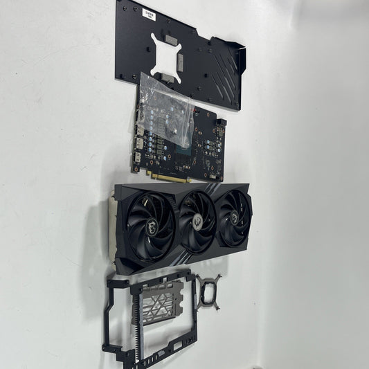 MSI GeForce RTX 4070 Ti Gaming X TRIO 12GB GDDR6X. Taken Parts Not Working