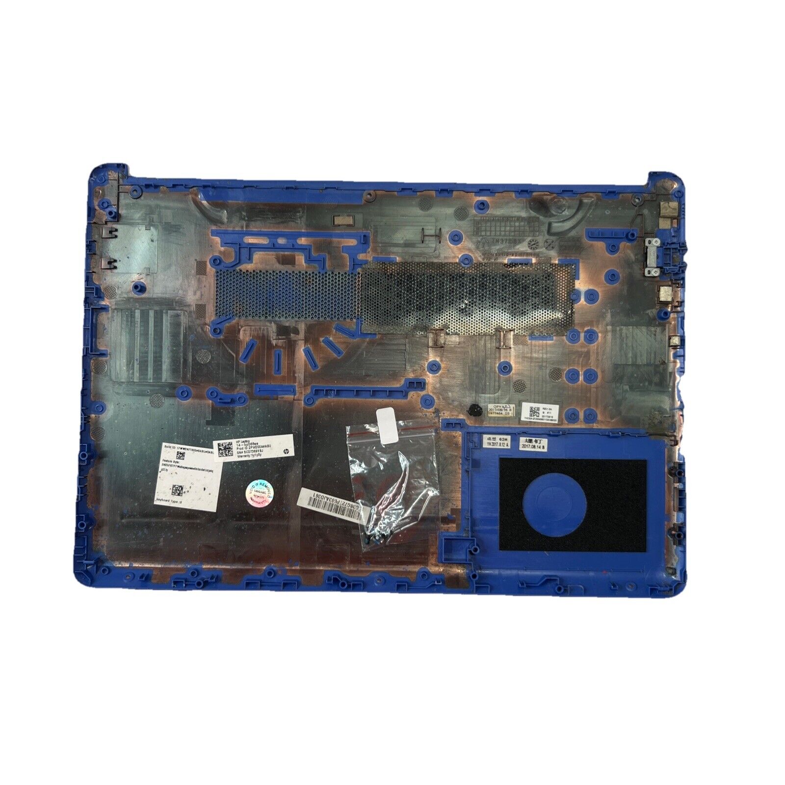 HP Pavilion 14-bp Bottom Base Cover Blue 14-bp068sa