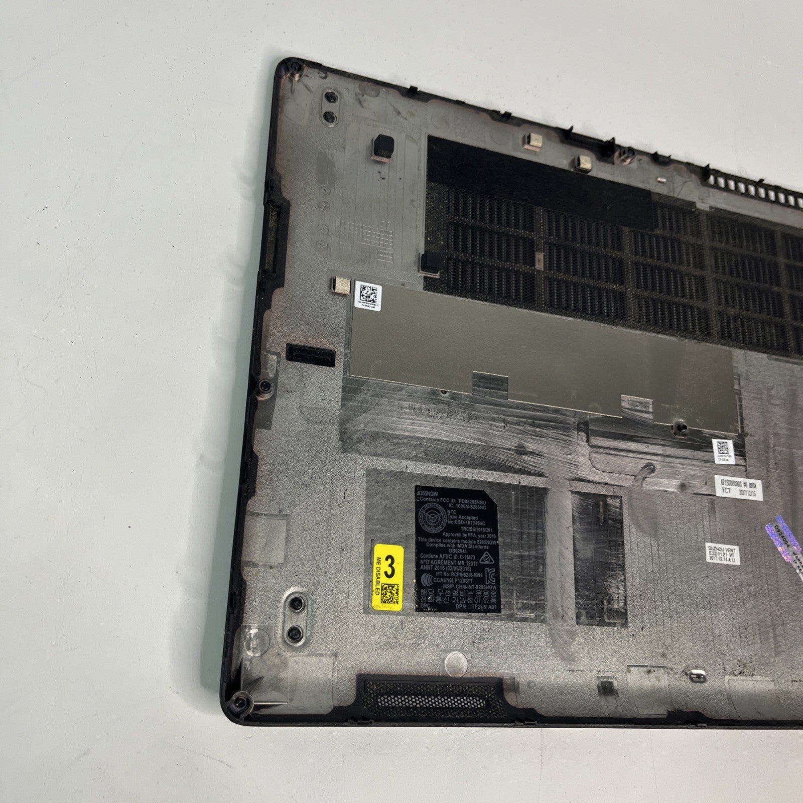 Genuine Black Dell Latitude 5480 Bottom Base Cover CN-0878y\ 096y3N