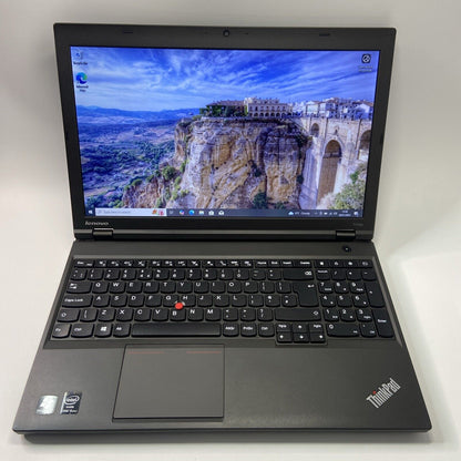 Lenovo ThinkPad T540p 15.6" Laptop Core i5-4300 2.6GHz 256Gb 8GB RAM Windows 10