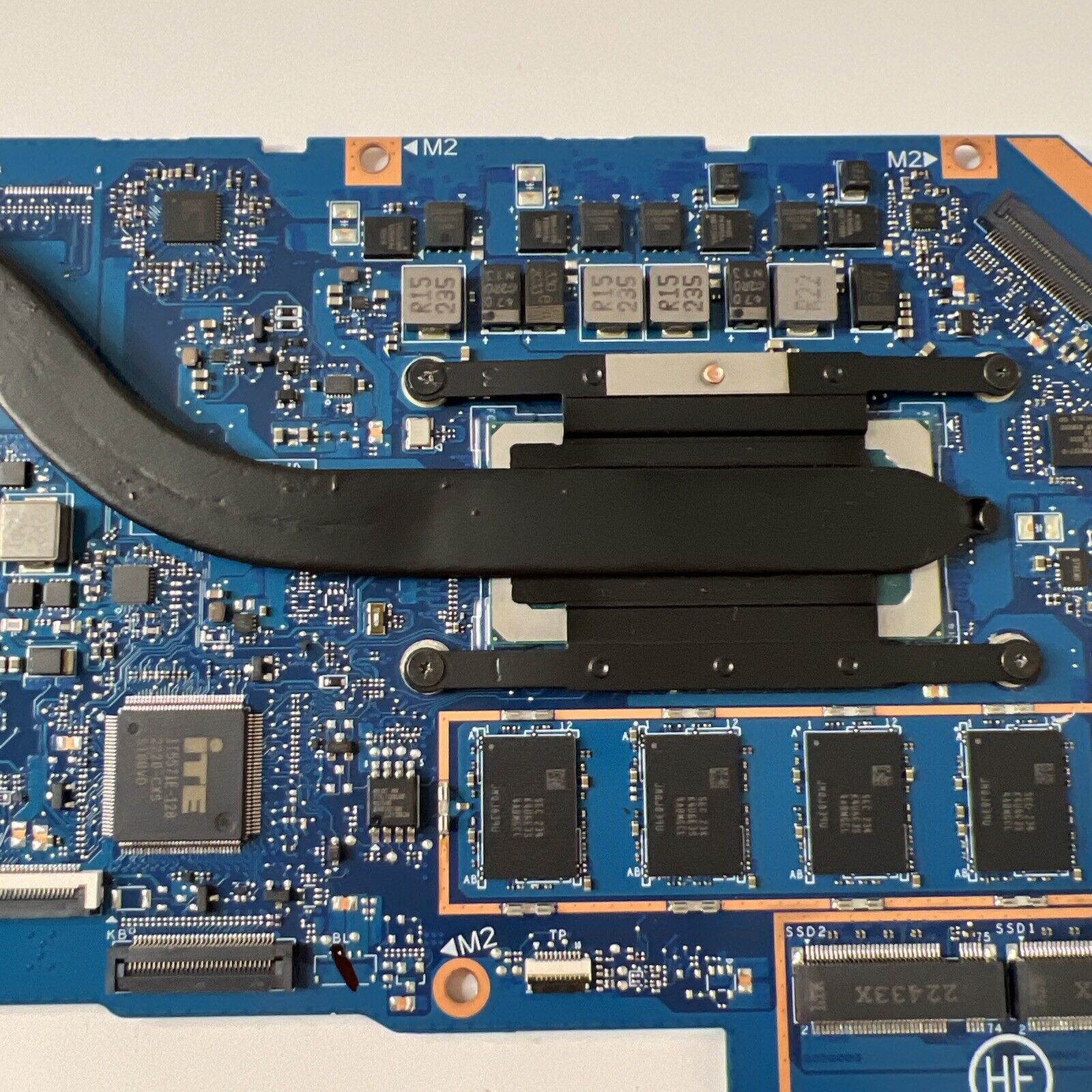 Samsung Galaxy Book NP750XED Motherboard i5 11th Gen (NO POWER) & CPU Heatsink