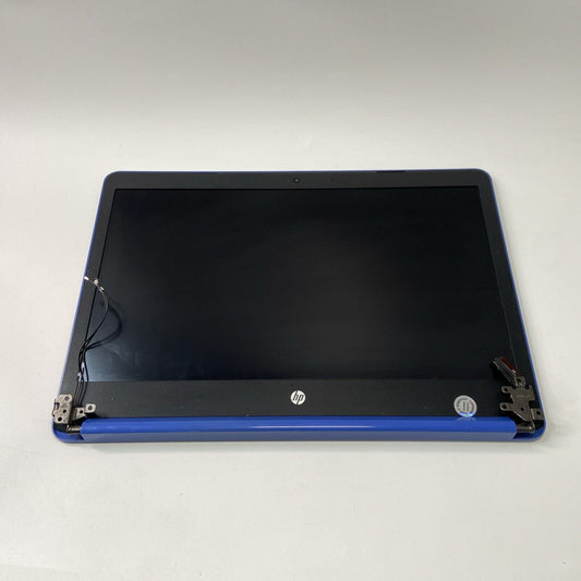 HP 14-bp068sa Genuine LCD Screen Assembly Top Lid Cover Blue