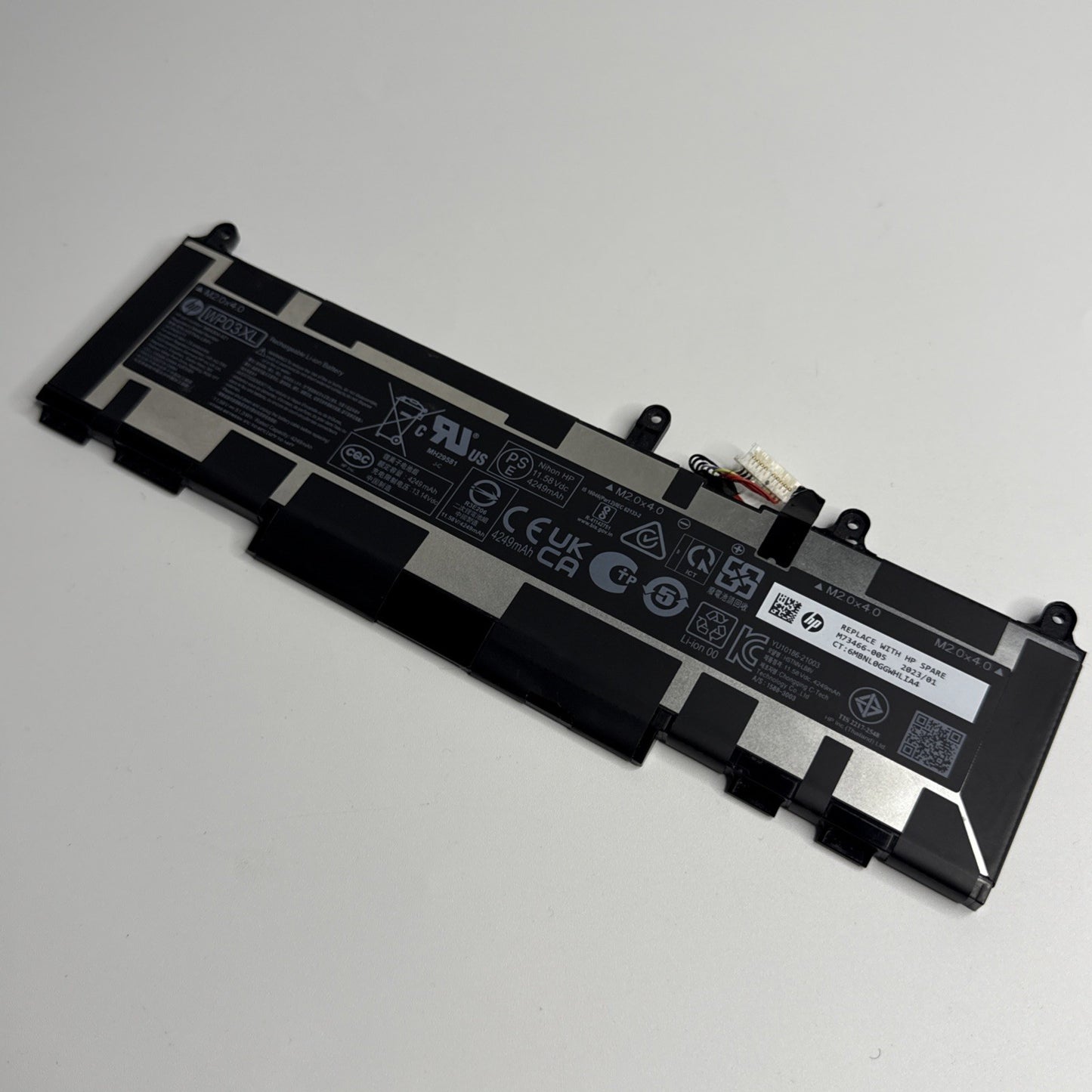 Genuine HP EliteBook 840 G10 860 G9 ZBook Firefly G9 G10  Battery WP03XL