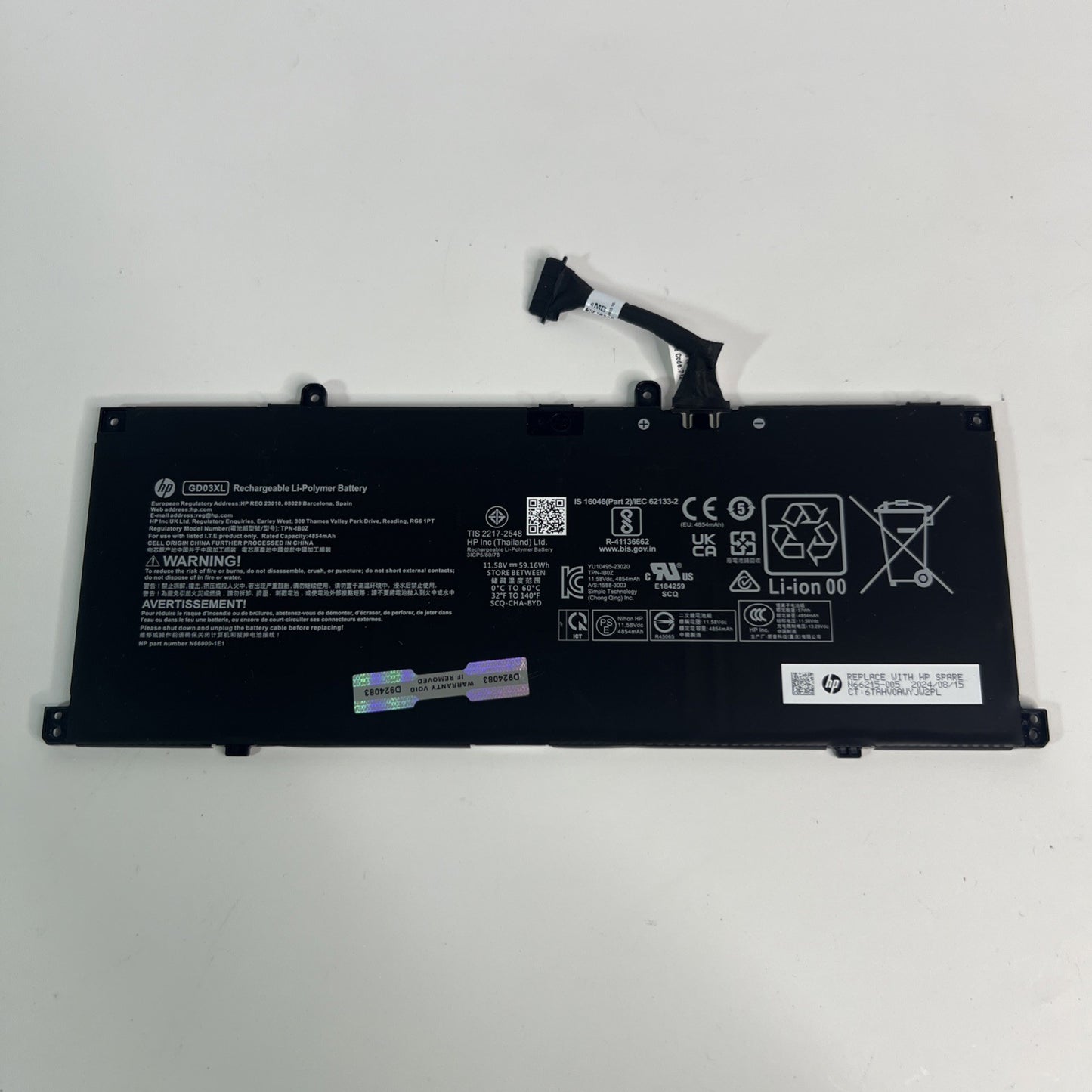HP Envy x360 2 in 1 14-FC0003SA Genuine Battery – Excellent Condition GD03XL