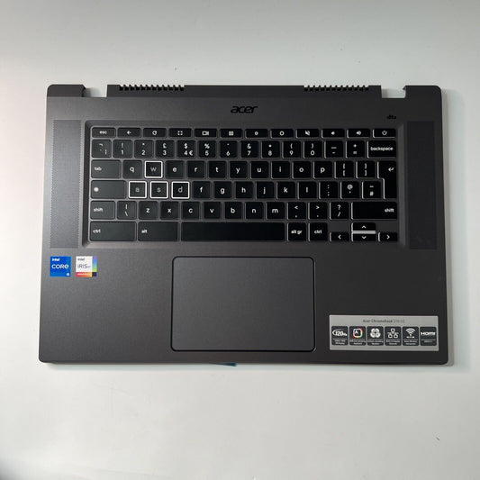 Acer Chromebook 516 GE CBG516-1H Palmrest UK Keyboard Touchpad Genuine