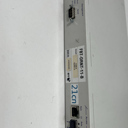 Adva FSP150CP Optical Networking Ethernet Switch F150/BT-CP/GIG/2AC 0078993005