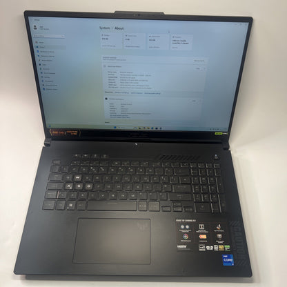 ASUS TUF Gaming F17 Gaming Laptop Intel i7-13620H RTX 4070 16GB RAM 1TB SSD