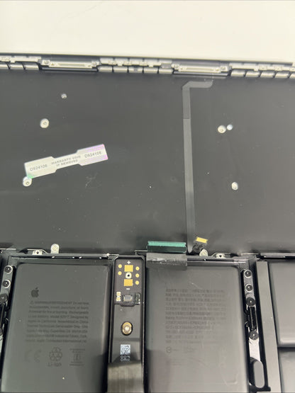 Apple MacBook Pro 14” A2992 M3 2023 2024 Palmrest – Space Grey – Battery Grade A